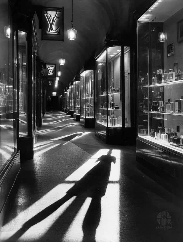 Stadtfuchs (Selfportrait) 🦊 #photoart #surrealism #promptography #selfportrait #blackandwhite #aiart #vintagephotograph #fox #babylonberlin