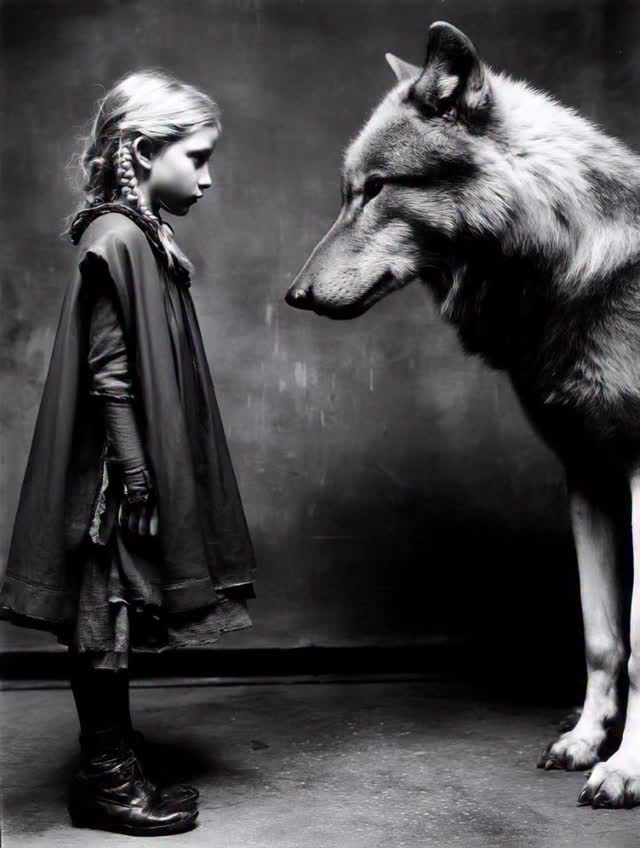 Play with Fire #wolves #blackandwhitephotography #vintagephoto #photoart #wolf #videoart #blackandwhite