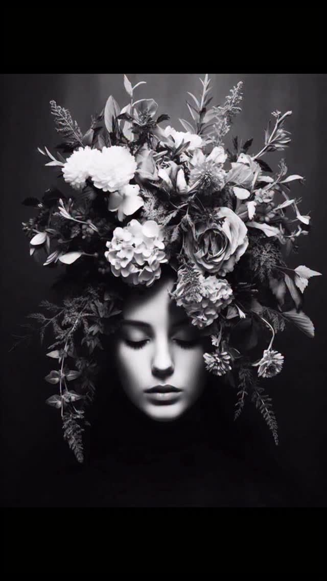 #mementomori #blackandwhite #photoart #surrealart #videoart
