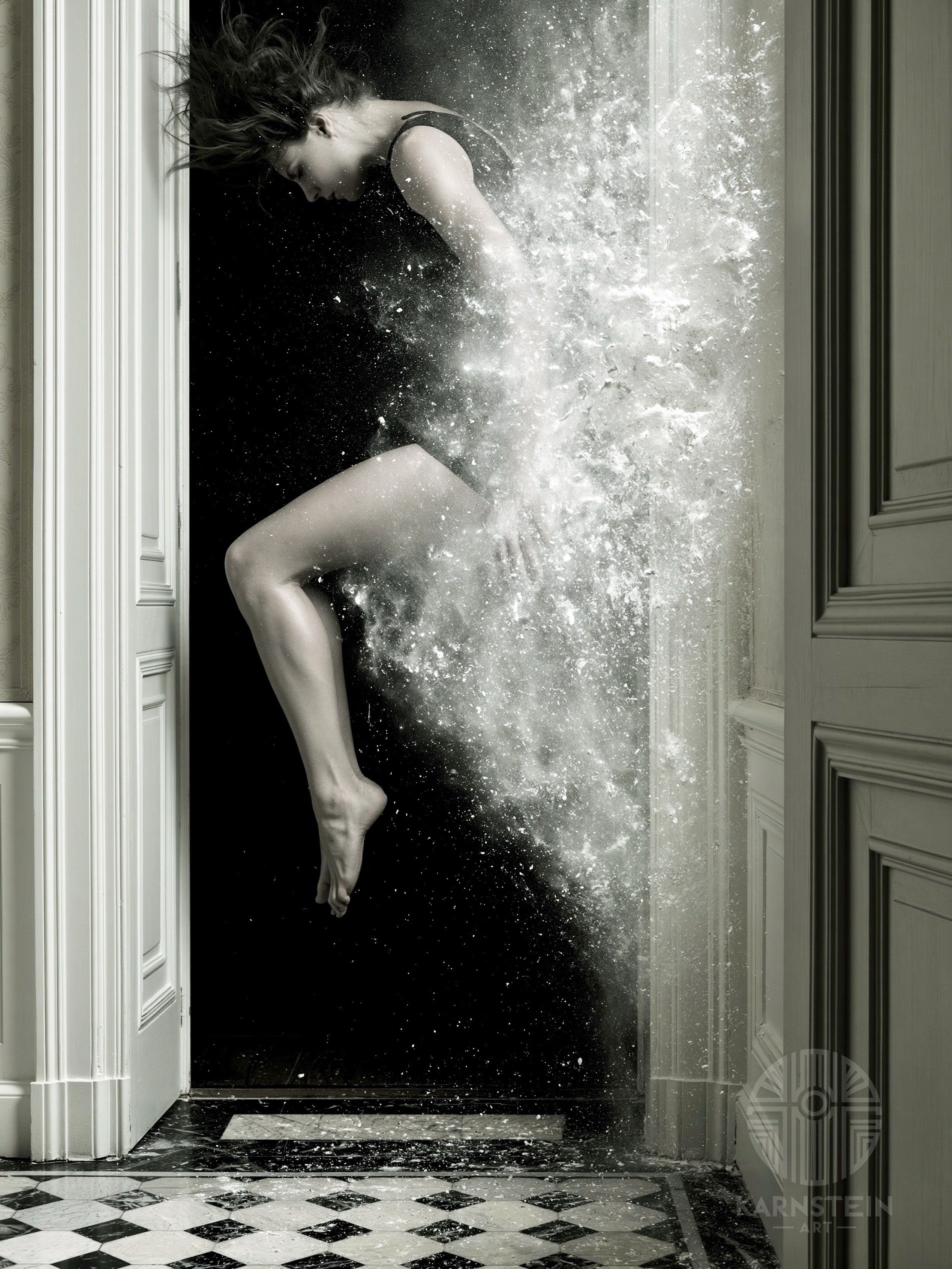 The Escape 
#blackandwhite #photoart #photography #postphotography #surrealart